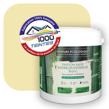 Charger l'image dans la galerie, Peinture écologique Natura Tassili® Les Jaunes (L'Atelier by Edicolor 076A/076-A/076A1) Intérieur/Extérieur MAT