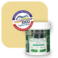 Charger l'image dans la galerie, Peinture écologique Natura Tassili® Les Jaunes (L'Atelier by Edicolor 076B/076-B/076B1) Intérieur/Extérieur MAT