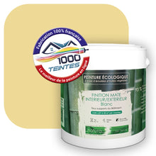 Charger l'image dans la galerie, Peinture écologique Natura Tassili® Les Jaunes (L'Atelier by Edicolor 076B/076-B/076B1) Intérieur/Extérieur MAT