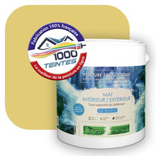 Charger l'image dans la galerie, Peinture écologique Natura Tassili® Les Jaunes (L'Atelier by Edicolor 076C/076-C/076C1) Intérieur/Extérieur MAT