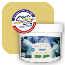 Charger l'image dans la galerie, Peinture écologique Natura Tassili® Les Jaunes (L'Atelier by Edicolor 076C/076-C/076C1) Intérieur/Extérieur MAT