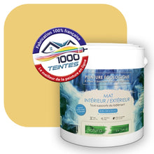 Charger l'image dans la galerie, Peinture écologique Natura Tassili® Les Jaunes (L'Atelier by Edicolor 077C/077-C/077C1) Intérieur/Extérieur MAT