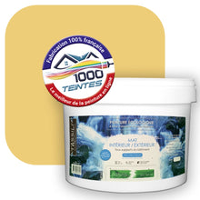 Charger l'image dans la galerie, Peinture écologique Natura Tassili® Les Jaunes (L'Atelier by Edicolor 077C/077-C/077C1) Intérieur/Extérieur MAT