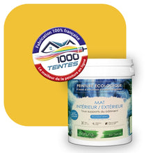 Charger l'image dans la galerie, Peinture écologique Natura Tassili® Les Jaunes (L'Atelier by Edicolor 079E/079-E/079E1) Intérieur/Extérieur MAT
