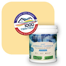Charger l'image dans la galerie, Peinture écologique Natura Tassili® Les Jaunes (L'Atelier by Edicolor 081C/081-C/081C1) Intérieur/Extérieur MAT