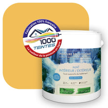 Charger l'image dans la galerie, Peinture écologique Natura Tassili® Les Jaunes (L'Atelier by Edicolor 082D/082-D/082D1) Intérieur/Extérieur MAT