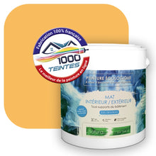 Charger l'image dans la galerie, Peinture écologique Natura Tassili® Les Jaunes (L'Atelier by Edicolor 083D/083-D/083D1) Intérieur/Extérieur MAT