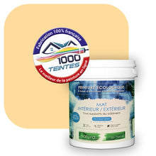 Charger l'image dans la galerie, Peinture écologique Natura Tassili® Les Jaunes (L'Atelier by Edicolor 084C/084-C/084C1) Intérieur/Extérieur MAT