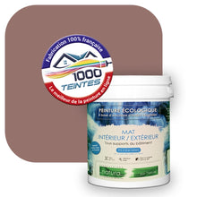 Charger l'image dans la galerie, Peinture écologique Natura Tassili® Les Rouges (L'Atelier by Edicolor 100D/100-D/100D1) Intérieur/Extérieur MAT