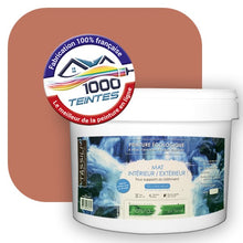 Charger l'image dans la galerie, Peinture écologique Natura Tassili® Les Rouges (L'Atelier by Edicolor 102A/102-A/102A1) Intérieur/Extérieur MAT