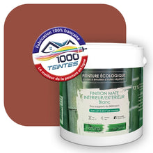 Charger l'image dans la galerie, Peinture écologique Natura Tassili® Les Rouges (L'Atelier by Edicolor 102D/102-D/102D1) Intérieur/Extérieur MAT