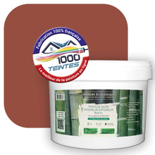 Charger l'image dans la galerie, Peinture écologique Natura Tassili® Les Rouges (L'Atelier by Edicolor 102D/102-D/102D1) Intérieur/Extérieur MAT