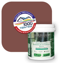 Charger l'image dans la galerie, Peinture écologique Natura Tassili® Les Rouges (L'Atelier by Edicolor 102E/102-E/102E1) Intérieur/Extérieur MAT
