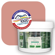 Charger l'image dans la galerie, Peinture écologique Natura Tassili® Les Rouges (L'Atelier by Edicolor 103D/103-D/103D1) Intérieur/Extérieur MAT