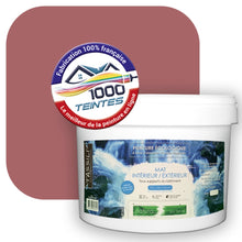 Charger l'image dans la galerie, Peinture écologique Natura Tassili® Les Rouges (L'Atelier by Edicolor 105E/105-E/105E1) Intérieur/Extérieur MAT