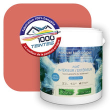 Charger l'image dans la galerie, Peinture écologique Natura Tassili® Les Rouges (L'Atelier by Edicolor 106C/106-C/106C1) Intérieur/Extérieur MAT