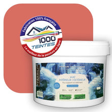 Charger l'image dans la galerie, Peinture écologique Natura Tassili® Les Rouges (L'Atelier by Edicolor 106C/106-C/106C1) Intérieur/Extérieur MAT