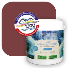 Charger l'image dans la galerie, Peinture écologique Natura Tassili® Les Rouges (L'Atelier by Edicolor 110E/110-E/110E1) Intérieur/Extérieur MAT
