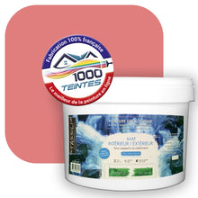 Charger l'image dans la galerie, Peinture écologique Natura Tassili® Les Rouges (L'Atelier by Edicolor 113C/113-C/113C1) Intérieur/Extérieur MAT