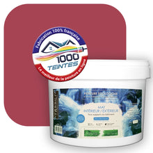 Charger l'image dans la galerie, Peinture écologique Natura Tassili® Les Rouges (L'Atelier by Edicolor 114E/114-E/114E1) Intérieur/Extérieur MAT