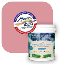 Charger l'image dans la galerie, Peinture écologique Natura Tassili® Les Rouges (L'Atelier by Edicolor 115B/115-B/115B1) Intérieur/Extérieur MAT