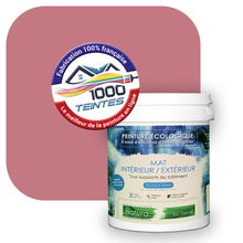 Charger l'image dans la galerie, Peinture écologique Natura Tassili® Les Rouges (L'Atelier by Edicolor 115C/115-C/115C1) Intérieur/Extérieur MAT