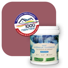 Charger l'image dans la galerie, Peinture écologique Natura Tassili® Les Rouges (L'Atelier by Edicolor 115D/115-D/115D1) Intérieur/Extérieur MAT