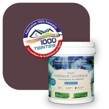 Charger l'image dans la galerie, Peinture écologique Natura Tassili® Les Rouges (L'Atelier by Edicolor 117E/117-E/117E1) Intérieur/Extérieur MAT
