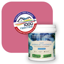 Charger l'image dans la galerie, Peinture écologique Natura Tassili® Les Rouges (L'Atelier by Edicolor 119E/119-E/119E1) Intérieur/Extérieur MAT