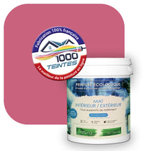 Charger l'image dans la galerie, Peinture écologique Natura Tassili® Les Rouges (L'Atelier by Edicolor 121A/121-A/121A1) Intérieur/Extérieur MAT