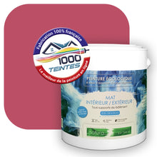 Charger l'image dans la galerie, Peinture écologique Natura Tassili® Les Rouges (L'Atelier by Edicolor 121B/121-B/121B1) Intérieur/Extérieur MAT