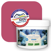 Charger l'image dans la galerie, Peinture écologique Natura Tassili® Les Rouges (L'Atelier by Edicolor 121C/121-C/121C1) Intérieur/Extérieur MAT