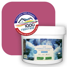 Charger l'image dans la galerie, Peinture écologique Natura Tassili® Les Rouges (L'Atelier by Edicolor 121D/121-D/121D1) Intérieur/Extérieur MAT