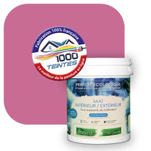 Charger l'image dans la galerie, Peinture écologique Natura Tassili® Les Violets (L'Atelier by Edicolor 122E/122-E/122E1) Intérieur/Extérieur MAT