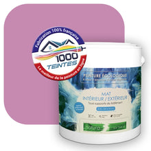 Charger l'image dans la galerie, Peinture écologique Natura Tassili® Les Violets (L'Atelier by Edicolor 124B/124-B/124B1) Intérieur/Extérieur MAT