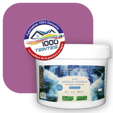 Charger l'image dans la galerie, Peinture écologique Natura Tassili® Les Violets (L'Atelier by Edicolor 124C/124-C/124C1) Intérieur/Extérieur MAT