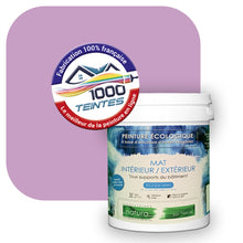 Charger l'image dans la galerie, Peinture écologique Natura Tassili® Les Violets (L'Atelier by Edicolor 125A/125-A/125A1) Intérieur/Extérieur MAT