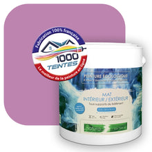 Charger l'image dans la galerie, Peinture écologique Natura Tassili® Les Violets (L'Atelier by Edicolor 125B/125-B/125B1) Intérieur/Extérieur MAT