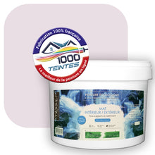 Charger l'image dans la galerie, Peinture écologique Natura Tassili® Les Violets (L'Atelier by Edicolor 126A/126-A/126A1) Intérieur/Extérieur MAT