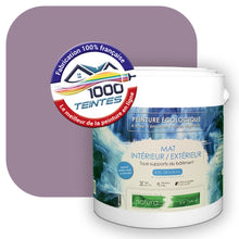 Charger l'image dans la galerie, Peinture écologique Natura Tassili® Les Violets (L'Atelier by Edicolor 127B/127-B/127B1) Intérieur/Extérieur MAT