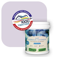 Charger l'image dans la galerie, Peinture écologique Natura Tassili® Les Violets (L'Atelier by Edicolor 129B/129-B/129B1) Intérieur/Extérieur MAT