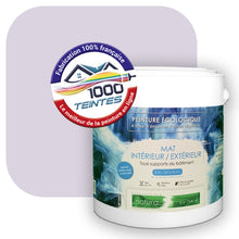 Charger l'image dans la galerie, Peinture écologique Natura Tassili® Les Violets (L'Atelier by Edicolor 129B/129-B/129B1) Intérieur/Extérieur MAT