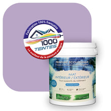 Charger l'image dans la galerie, Peinture écologique Natura Tassili® Les Violets (L'Atelier by Edicolor 130A/130-A/130A1) Intérieur/Extérieur MAT