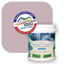 Charger l'image dans la galerie, Peinture écologique Natura Tassili® Les Violets (L'Atelier by Edicolor 132C/132-C/132C1) Intérieur/Extérieur MAT