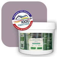 Charger l'image dans la galerie, Peinture écologique Natura Tassili® Les Violets (L'Atelier by Edicolor 133C/133-C/133C1) Intérieur/Extérieur MAT