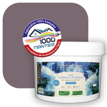 Charger l'image dans la galerie, Peinture écologique Natura Tassili® Les Violets (L'Atelier by Edicolor 133E/133-E/133E1) Intérieur/Extérieur MAT