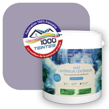 Charger l'image dans la galerie, Peinture écologique Natura Tassili® Les Violets (L'Atelier by Edicolor 134D/134-D/134D1) Intérieur/Extérieur MAT