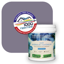 Charger l'image dans la galerie, Peinture écologique Natura Tassili® Les Violets (L'Atelier by Edicolor 135D/135-D/135D1) Intérieur/Extérieur MAT