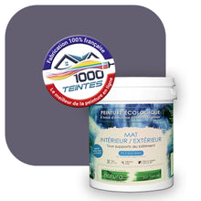 Charger l'image dans la galerie, Peinture écologique Natura Tassili® Les Violets (L'Atelier by Edicolor 135E/135-E/135E1) Intérieur/Extérieur MAT