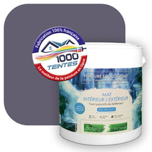 Charger l'image dans la galerie, Peinture écologique Natura Tassili® Les Violets (L'Atelier by Edicolor 135E/135-E/135E1) Intérieur/Extérieur MAT